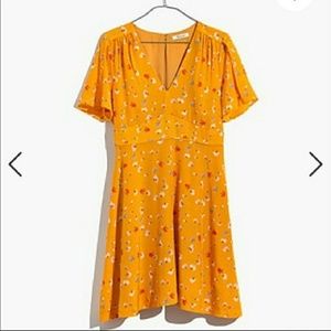NWT Madewell silk Belladonna dress